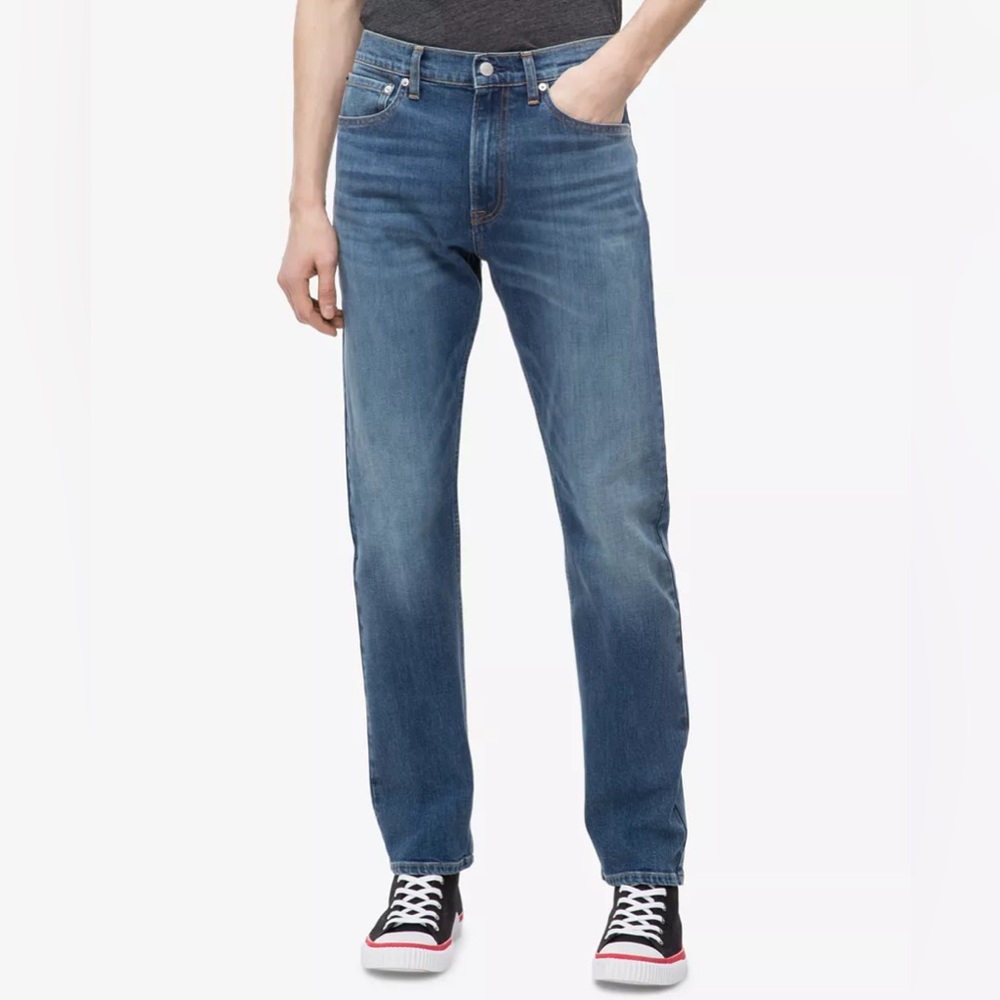 Calvin Klein Men's Straight Jeans